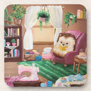Hygge Hedgehog Coaster