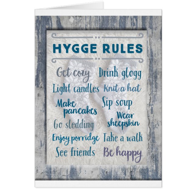 Hygge Rules (Front)