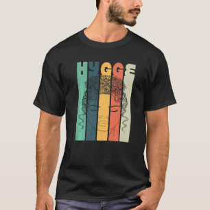 Hygge Trending Girl Melanin Black Afro Natural Hai T-Shirt