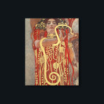 Hygieia by Gustav Klimt Canvas Print<br><div class="desc">Hygieia by Gustav Klimt</div>