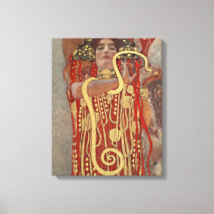 Hygieia by Gustav Klimt Canvas Print