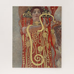 Hygieia by Gustav Klimt Jigsaw Puzzle<br><div class="desc">Hygieia by Gustav Klimt</div>