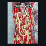 Hygieia by Gustav Klimt  Poster<br><div class="desc">Hygieia painting by Gustav Klimt. A fragment of the painting "Medicine",  Vienna,  Austria (1900–1907)</div>