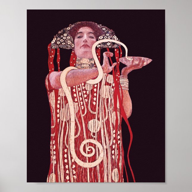 Hygieia by Gustav Klimt  Poster (Front)