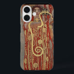 Hygieia by Gustav Klimt, Vintage Art Nouveau iPhone 16 Case<br><div class="desc">Hygieia (c. 1901) by Gustav Klimt is a vintage Victorian Era Symbolism painting featuring the Greek goddess of hygiene, health, cleanliness, and sanitation along with the Aesculapian snake around her arm and the cup of Lethe in her hand. Hygieia is part of one of three paintings known as “The Faculty...</div>