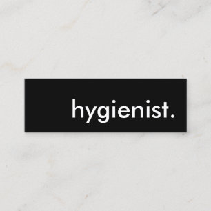 hygienist. mini business card
