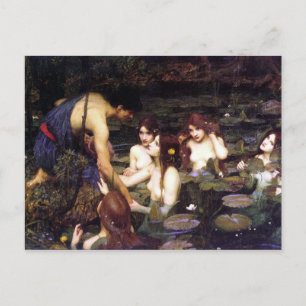 Hylas and the Nymph Postcard