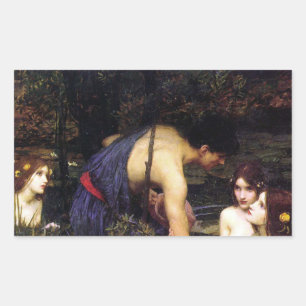 Hylas and the Nymphs Waterhouse Sticker