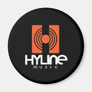 Hyline Music Magnet Black / Orange