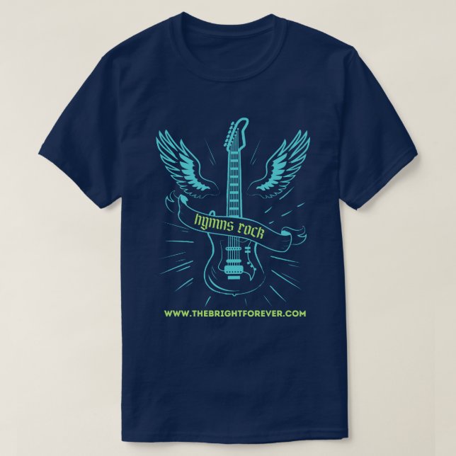 Hymns Rock T-Shirt (Design Front)