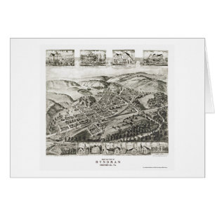 Hyndman, PA Panoramic Map - 1906