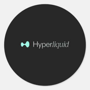 Hype Hyperliquid Kaspa Cardano Virtuals Solana Cry Classic Round Sticker