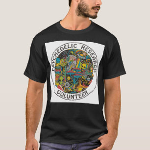 Hypebeast Vintage Psychedelic Research Volunr T-Shirt