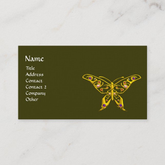 HYPER BUTTERFLY BUSINESS CARD (Front)