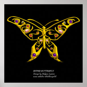HYPER BUTTERFLY,colossal size Poster