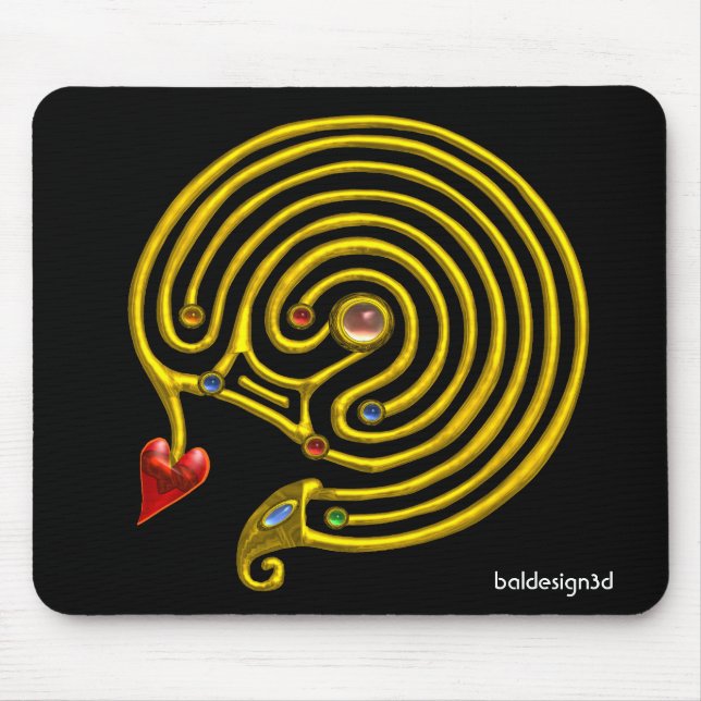 HYPER LABYRINTH MOUSE PAD (Front)