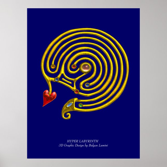 HYPER LABYRINTH POSTER (Front)