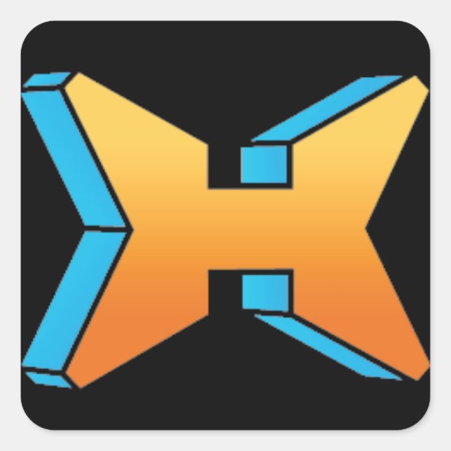 Hyper Stickers - Sheet of 20 1.5"x1.5" (Front)