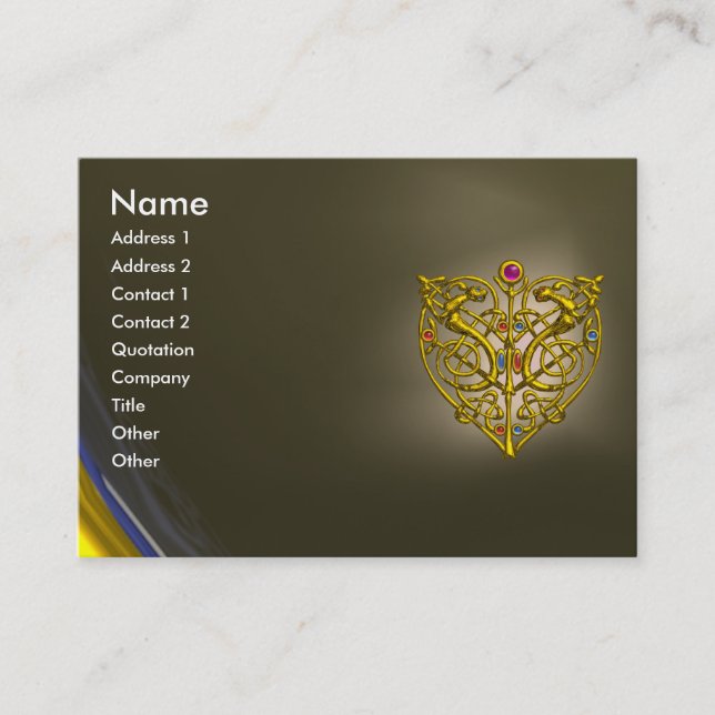 HYPER VALENTINE AGATE ,grey Business Card (Front)