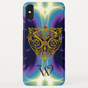 HYPER VALENTINE MONOGRAM  Pink Fuchsia Purple Case-Mate iPhone Case