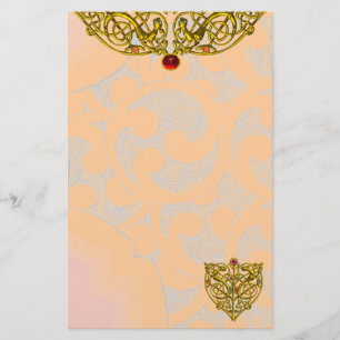 HYPER VALENTINE , pink Stationery