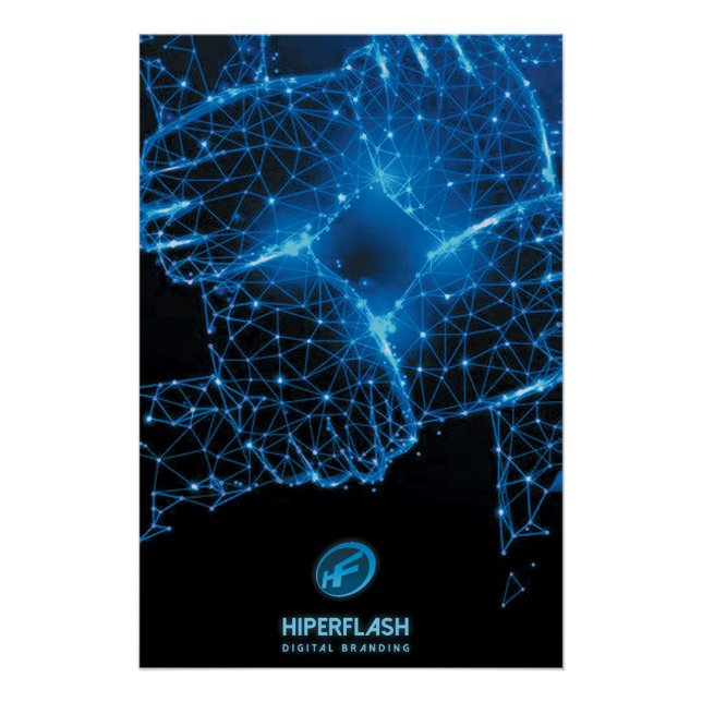 Hyperflash - Digital Branding Poster (Front)