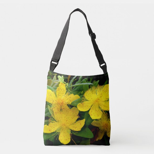 Hypericum calycinum All Over Tote Bag (Front)