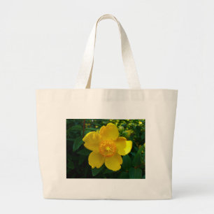 Hypericum Hidcote (St. John's Wort) Large Tote Bag