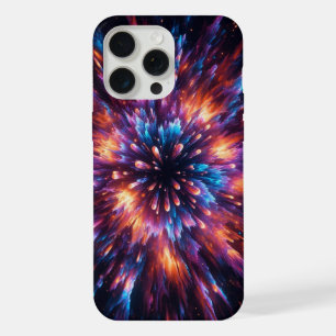 Hypernova Camo, Glowing Camouflage, Starburst iPhone 15 Pro Max Case