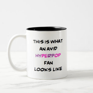 hyperpop fan, avid Two-Tone coffee mug