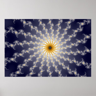 Hyperspace - Fractal Poster