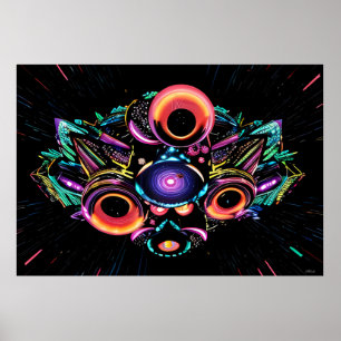 Hyperspatial Probe Choromatsu-9 Poster