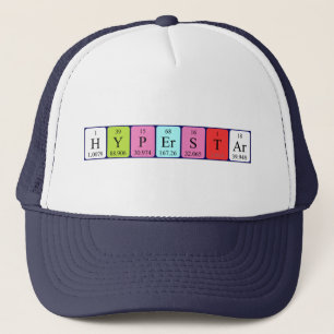 Hyperstar periodic table name hat