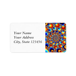 Hypn0sis - Fractal Art Label