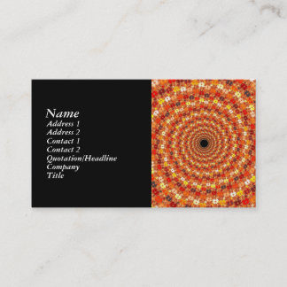 Hypno orb business card