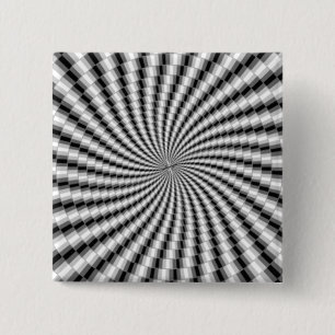 Hypnobutton 15 Cm Square Badge