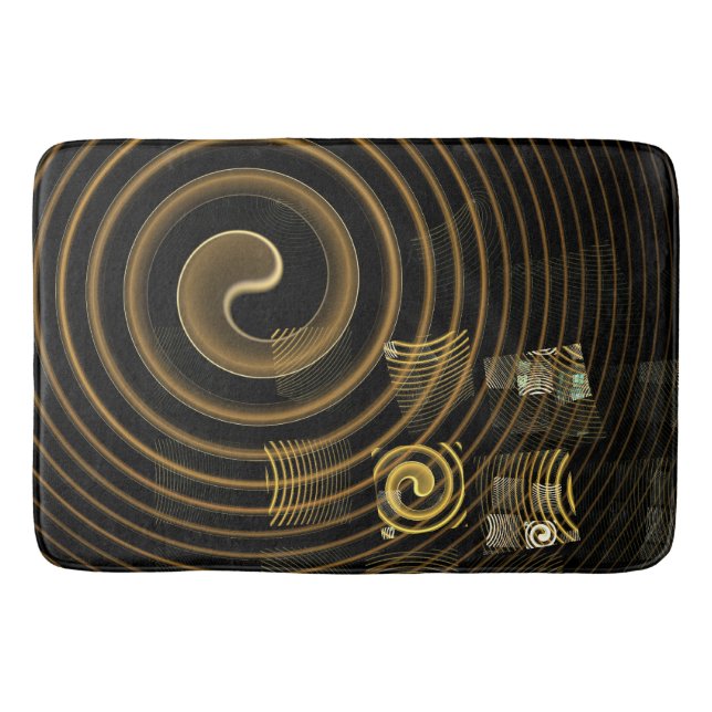 Hypnosis Abstract Art Bath Mat (Front)