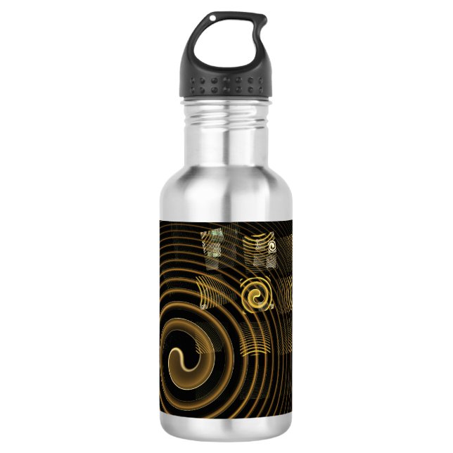 Hypnosis Abstract Art Bottle (Front)