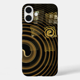 Hypnosis Abstract Art iPhone 16 Plus Case