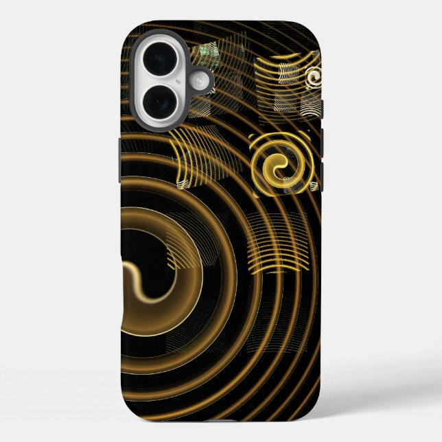 Hypnosis Abstract Art Case-Mate iPhone Case (Back)