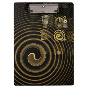 Hypnosis Abstract Art Clipboard