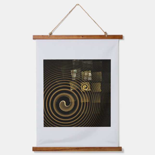 Hypnosis Abstract Art Hanging Tapestry (Front)