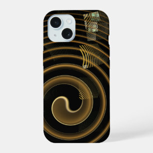 Hypnosis Abstract Art iPhone 15 Case
