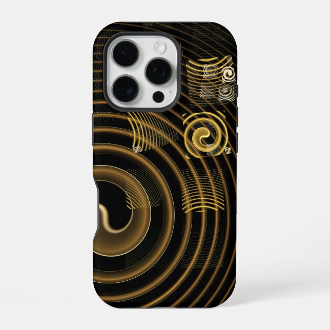 Hypnosis Abstract Art iPhone Case (Back)