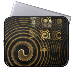 Hypnosis Abstract Art Laptop Sleeve