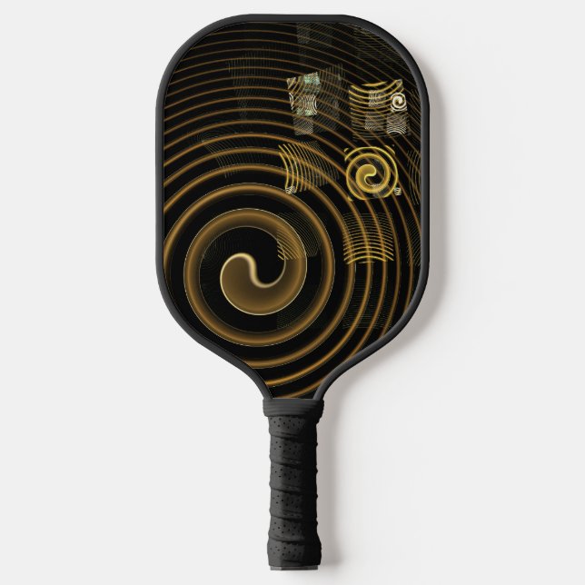 Hypnosis Abstract Art Pickleball Paddle (Front)