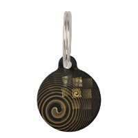 Hypnosis Abstract Art Round