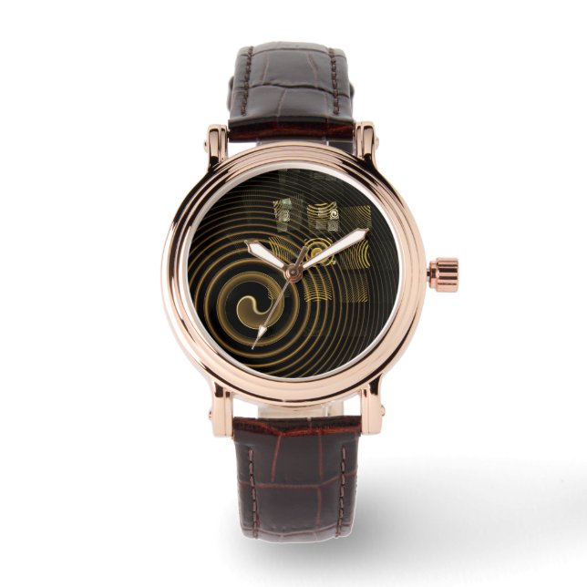 Hypnosis Abstract Art Watch (Front)