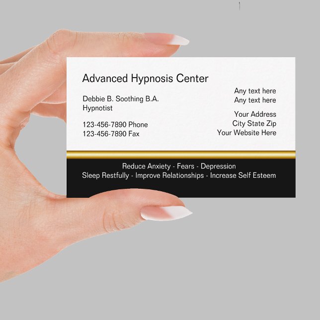 Hypnosis Business Cards (Creator Uploaded)