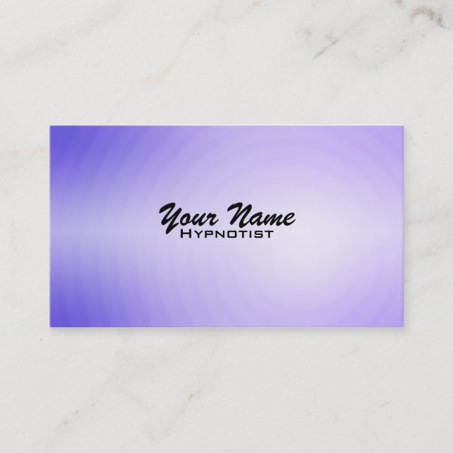 Hypnosis Business Cards (Front)